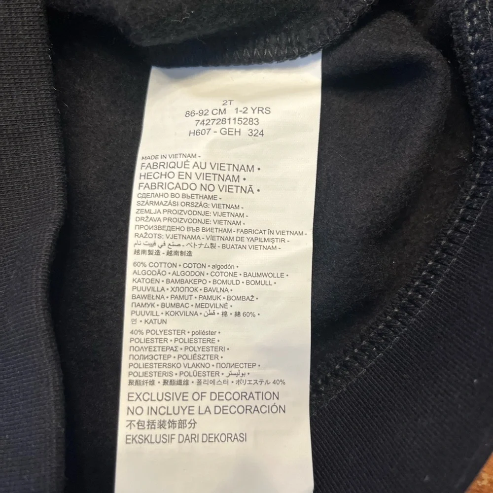 Nike black hooded